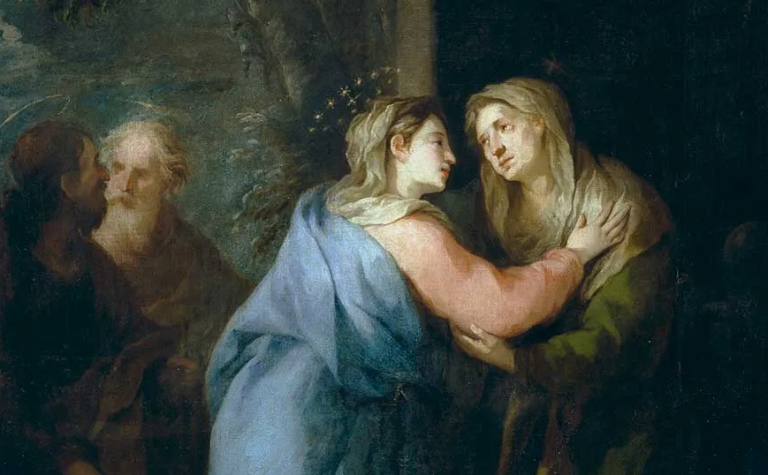 Visitación de la Virgen a su prima santa Isabel