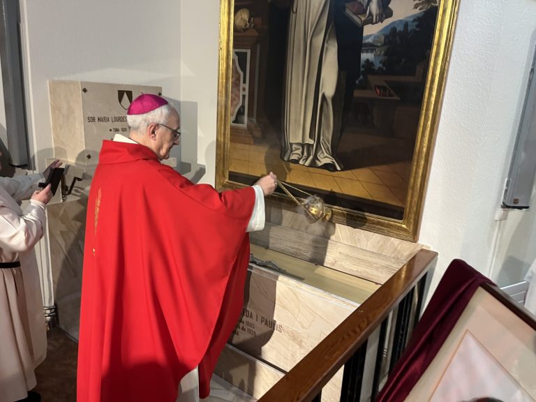 Ceremonia de Traslación de las reliquias de la Beata Josefina Sauleda, OP al Monasterio de Sant Cugat