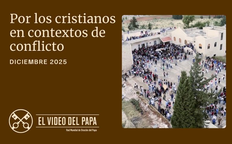 Por los cristianos en contextos de guerra o conflicto – El Video del Papa – Diciembre 2025